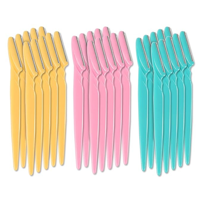 40Pcs Eyebrow Razors Multipurpose Exfoliating Dermaplaning Tool Face Razor and Eyebrow Razors For... | Amazon (US)