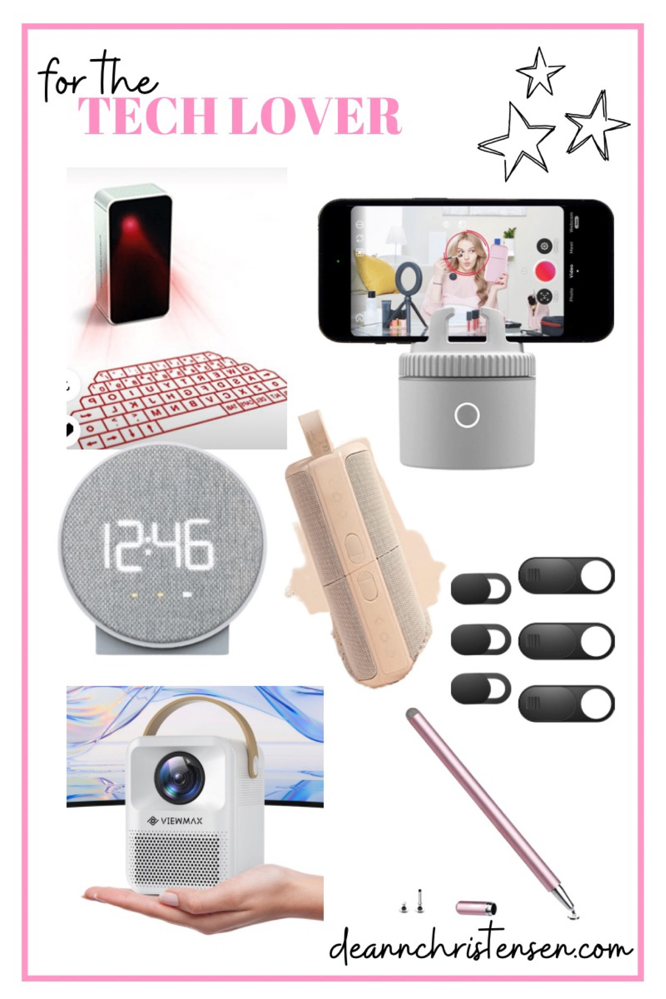 For the tech lovers | Gift Guide 🎁😘 #techlovers #giftguide #giftsforall #giftideas #giftguideideas #amazongifts 

#LTKHoliday #LTKGiftGuide #LTKCyberweek