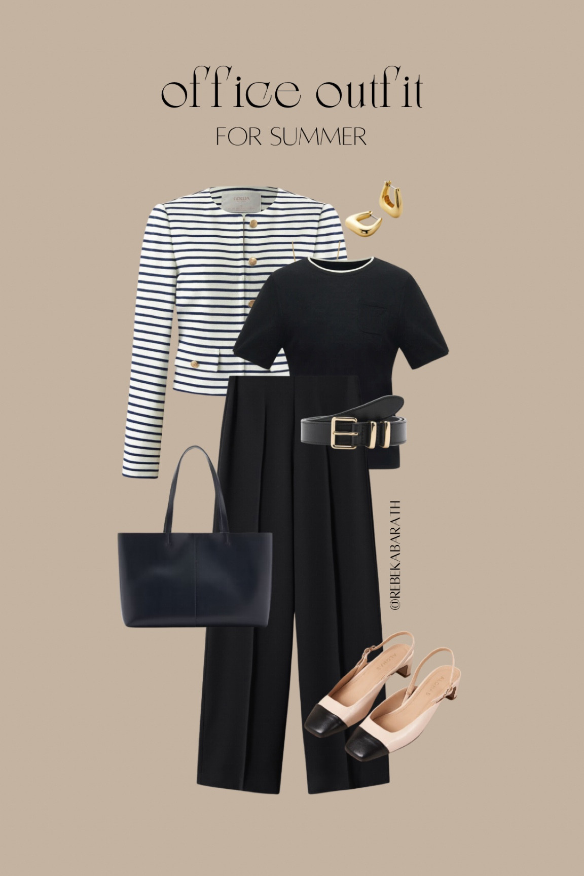minimalist outfit for the office ✨ 

goelia jacket | mango trousers | alohas slingbacks | office chic | workwear outfit | office outfit ideas 

#LTKShoeCrush #LTKWorkwear #LTKStyleTip