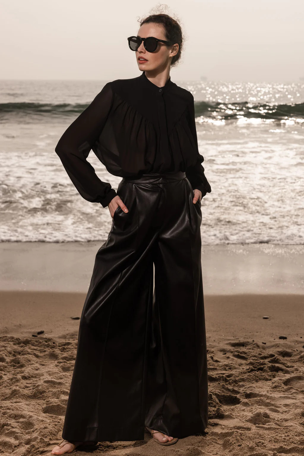 Ernest Pant - Vegan Leather | Heidi Merrick