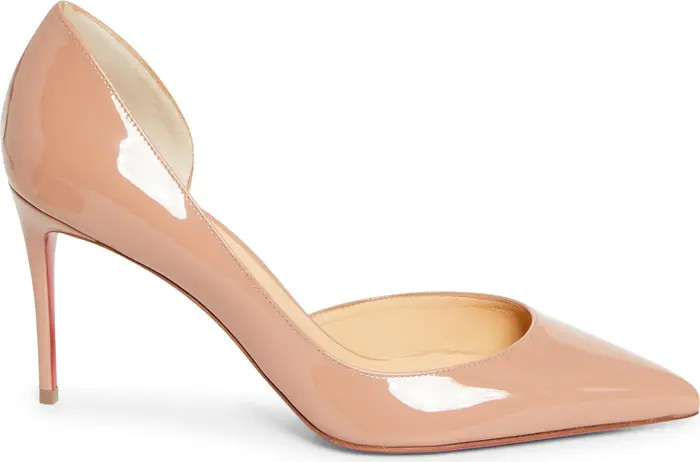 Iriza Pointed Toe Half d'Orsay Pump (Women) | Nordstrom