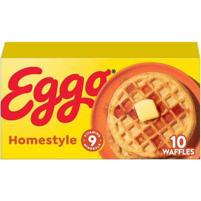 Eggo Frozen Waffles Homestyle - 12.3oz/10ct | Target