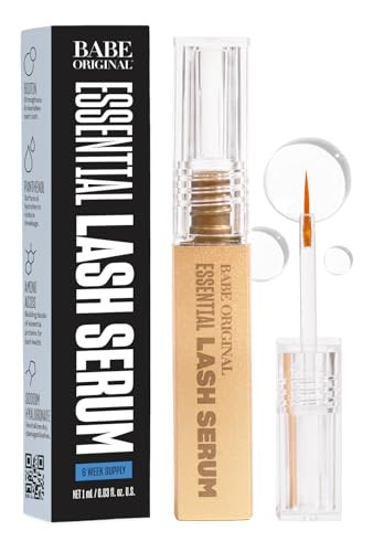 Babe Original Lash Serum - Fuller & Longer Looking Eyelashes, Lash Enhancing Serum, for Natural Lashes and Lash Extensions, 1mL, Starter Supply | Amazon (US)