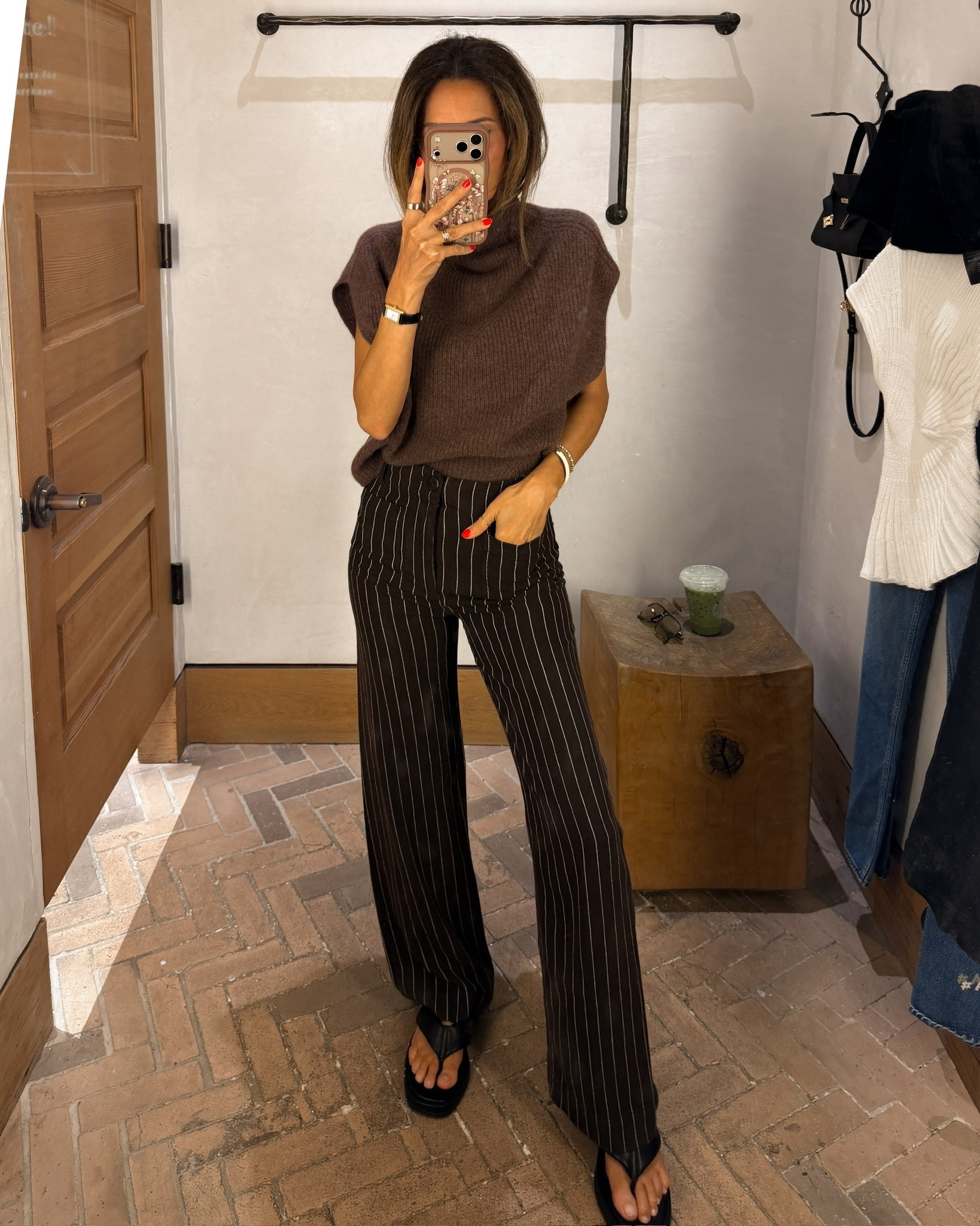 Prettiest monochrome outfit that goes from casual to dressy like that!

#LTKOver40 #LTKSeasonal #LTKootd