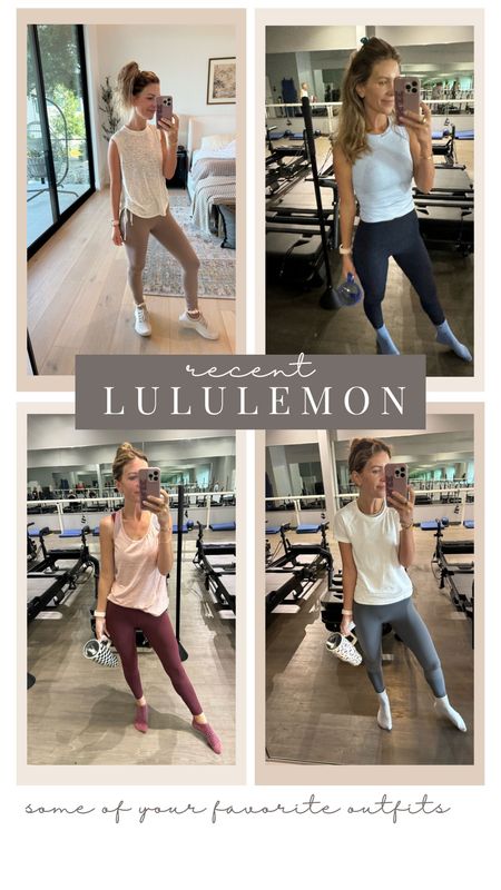 Rounded up some of my recent lululemon outfits! These are still in stock and perfect for a workout class!

Lululemon, lululemon outfits, Pilates outfits, athletic outfits, workout outfits, summer style 

#LTKfindsunder50 #LTKSeasonal #LTKfindsunder100