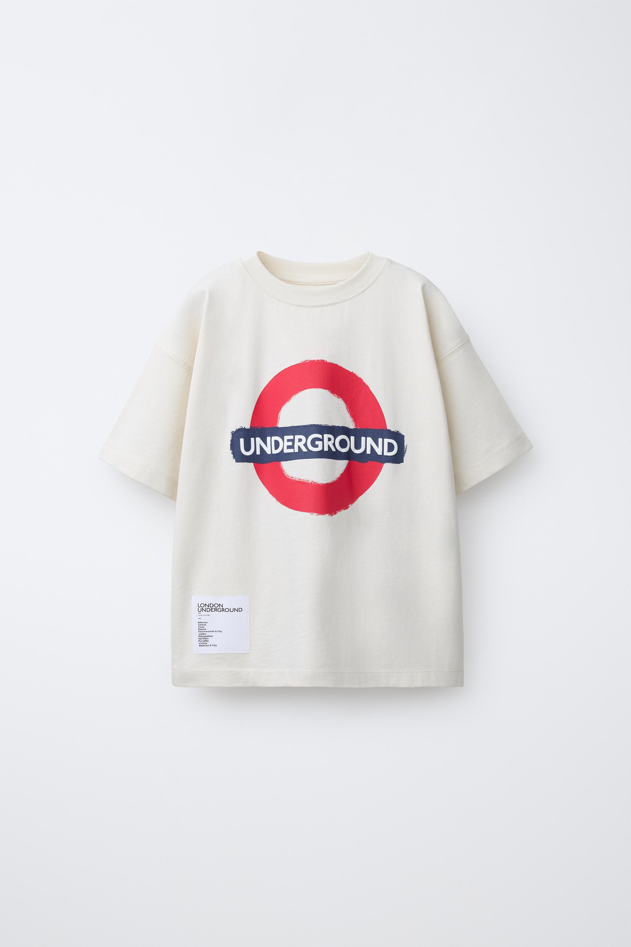 UNDERGROUND LONDON © PRINT T-SHIRT | Zara US