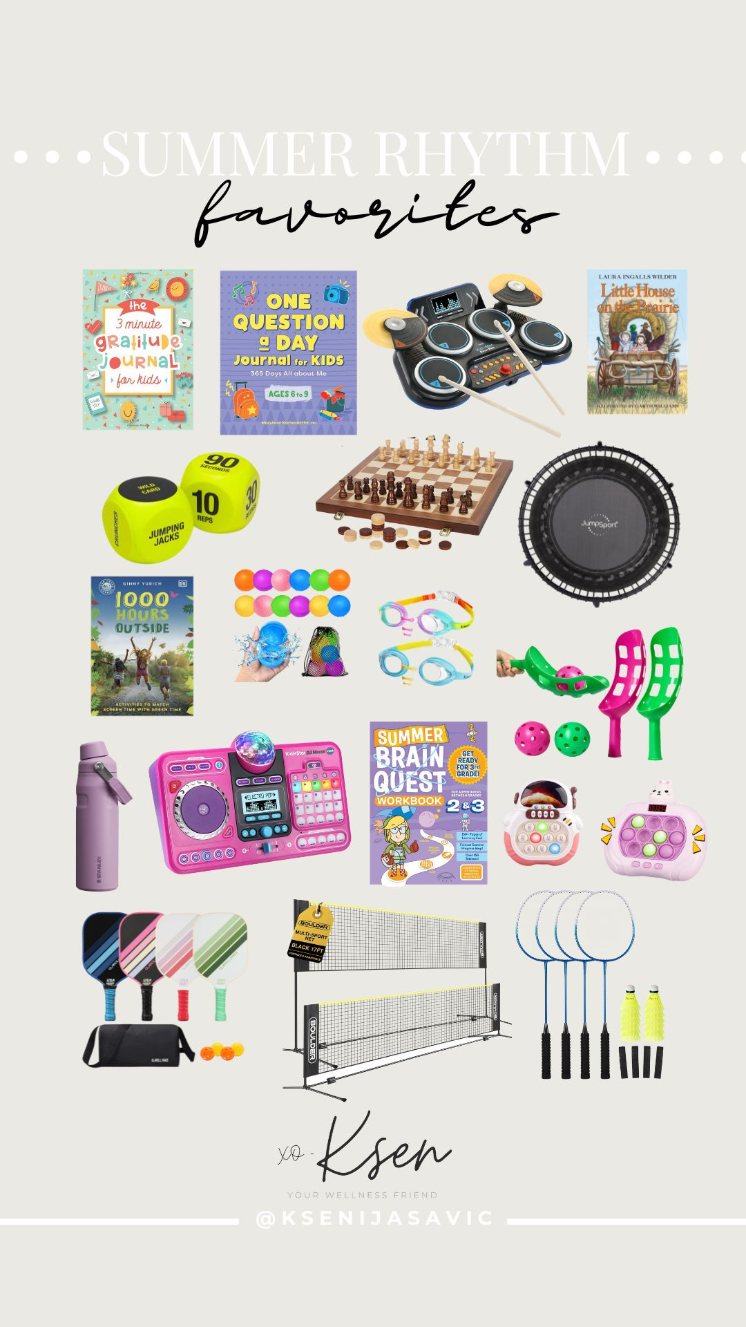 Some of my summer favorites that help create more joyful daily rhythms in our home. 😊  

 #LTKdayinmylife #LTKmorningroutine #LTKKids
