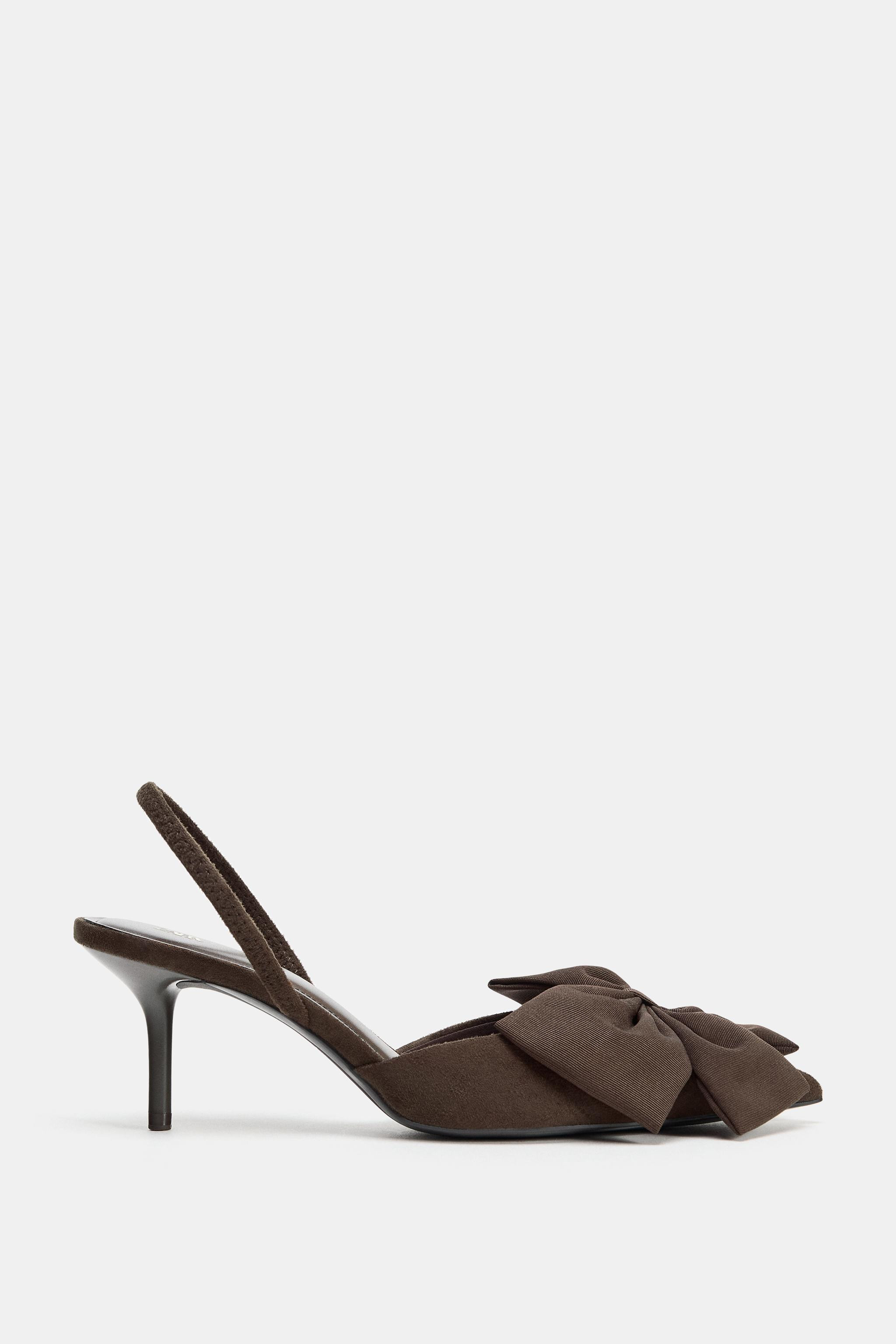 SCARPA CON TACCO E DETTAGLIO FIOCCO | Zara IT