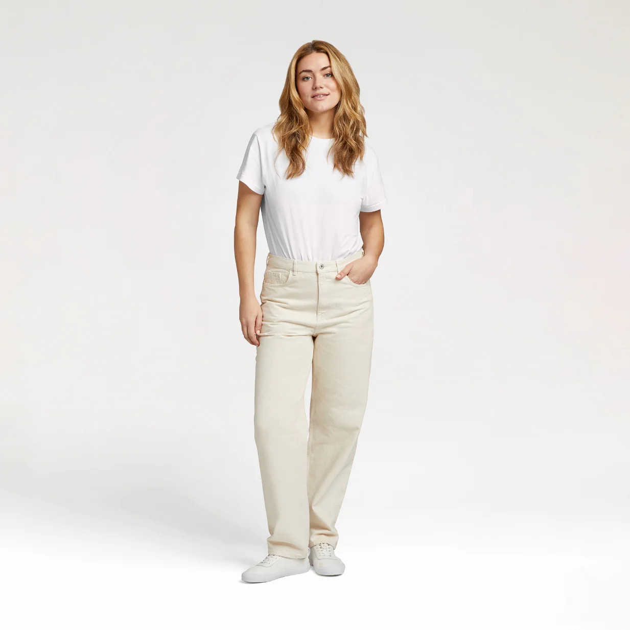 Women's Everyday T-Shirt Bodysuit - White - nuuds | nuuds