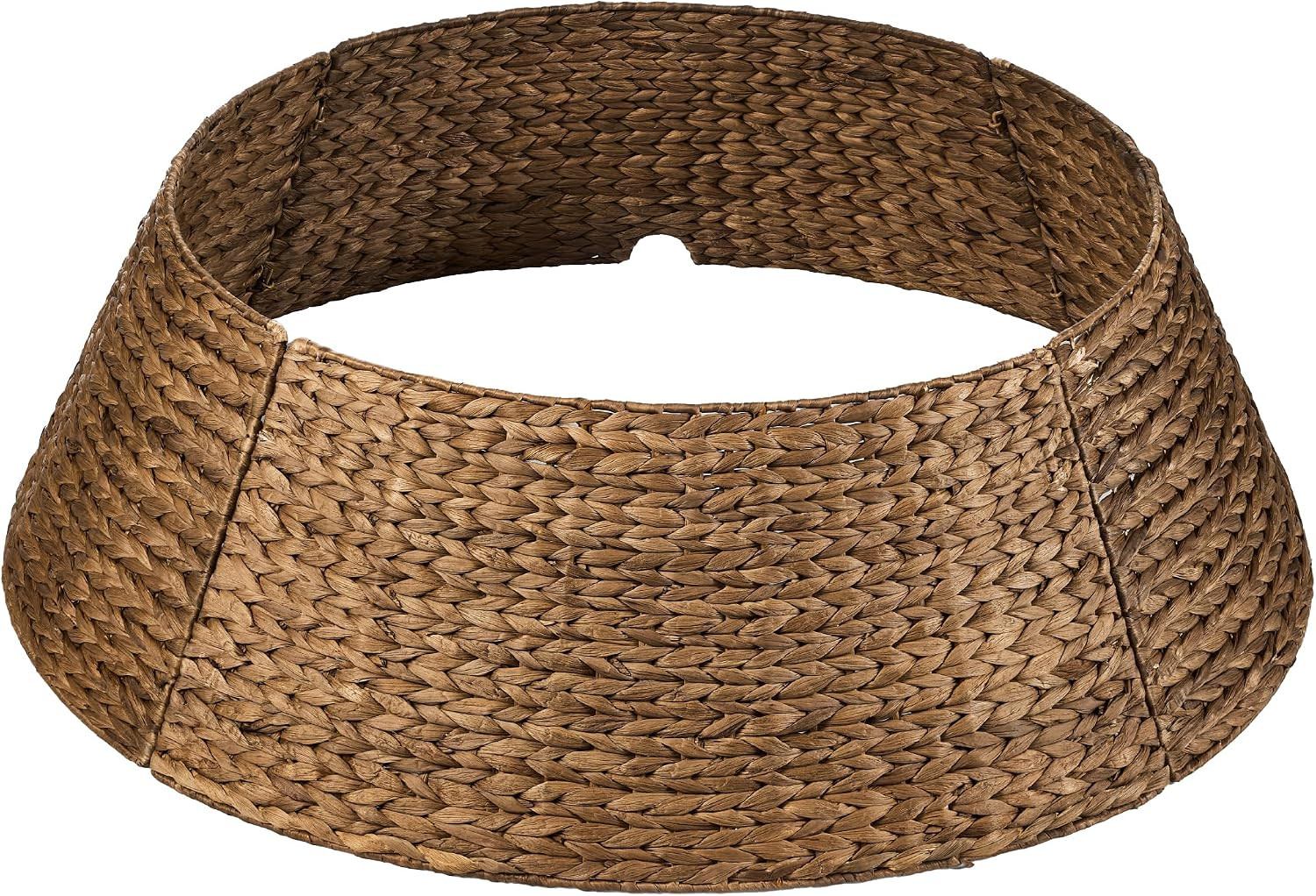 Best Choice Products 36in Christmas Tree Collar, Woven Hyacinth 3-Piece Holiday Rattan Tree Skirt... | Amazon (US)