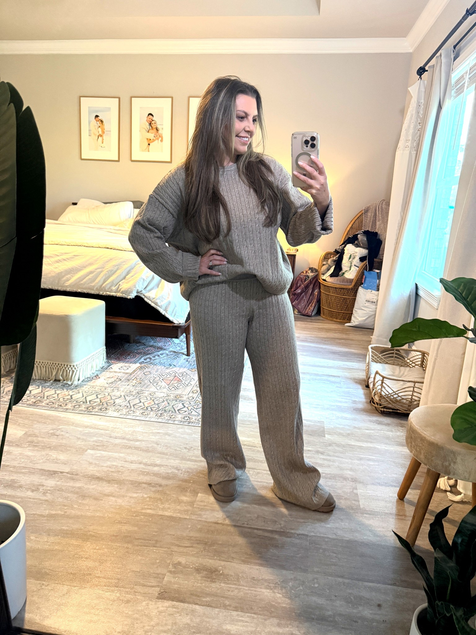 The comfiest lounge set! #loungewear #comfy 

#LTKOver40 #LTKPetite #LTKootd