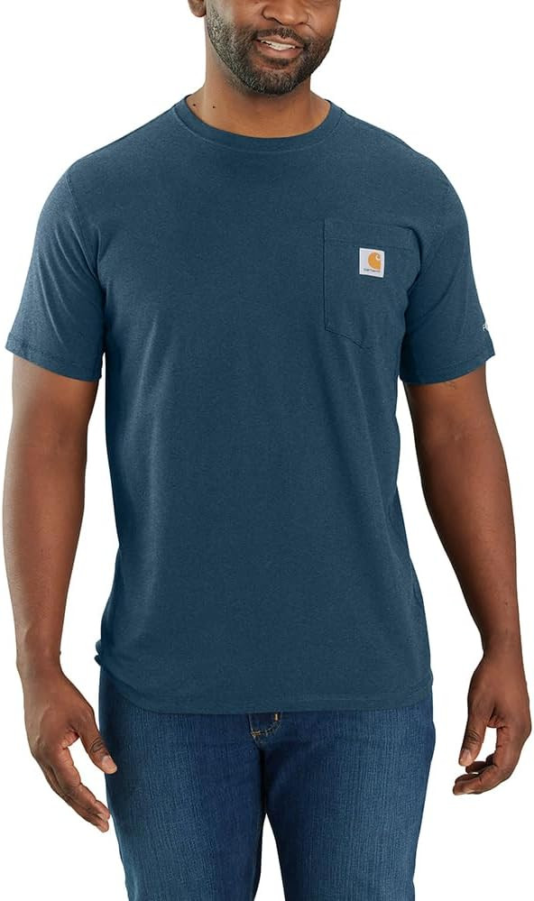 Carhartt Men's Force Relaxed Fit Midweight Short-Sleeve Pocket T-Shirt | Amazon (US)