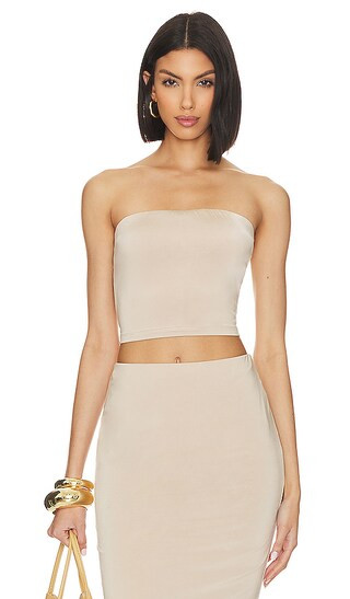 Alva Top in Taupe | Revolve Clothing (Global)