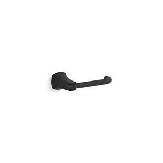 KOHLER Rubicon Dual Mount Toilet Paper Holder in Matte Black-K-R26113-BL - The Home Depot | The Home Depot