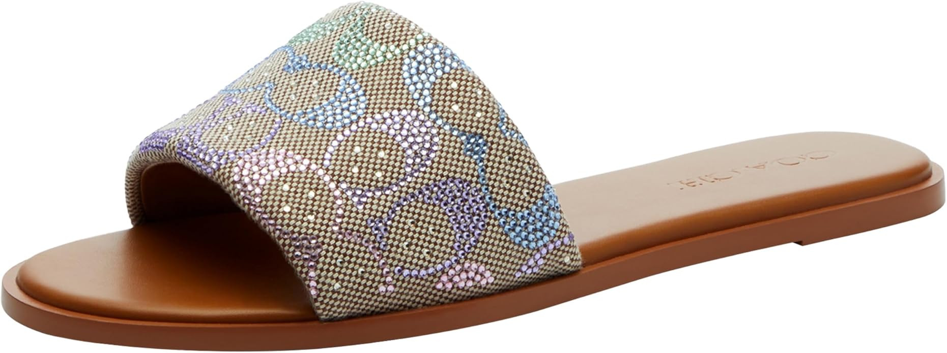Coach Women's Holly Sandal in Crystal Signature Jacquard | Amazon (US)