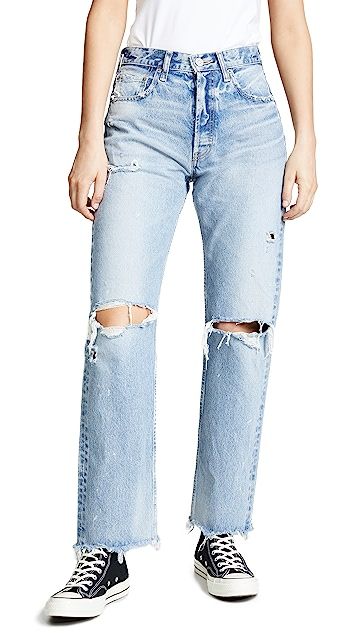 MV Odessa Wide Straight Jeans | Shopbop