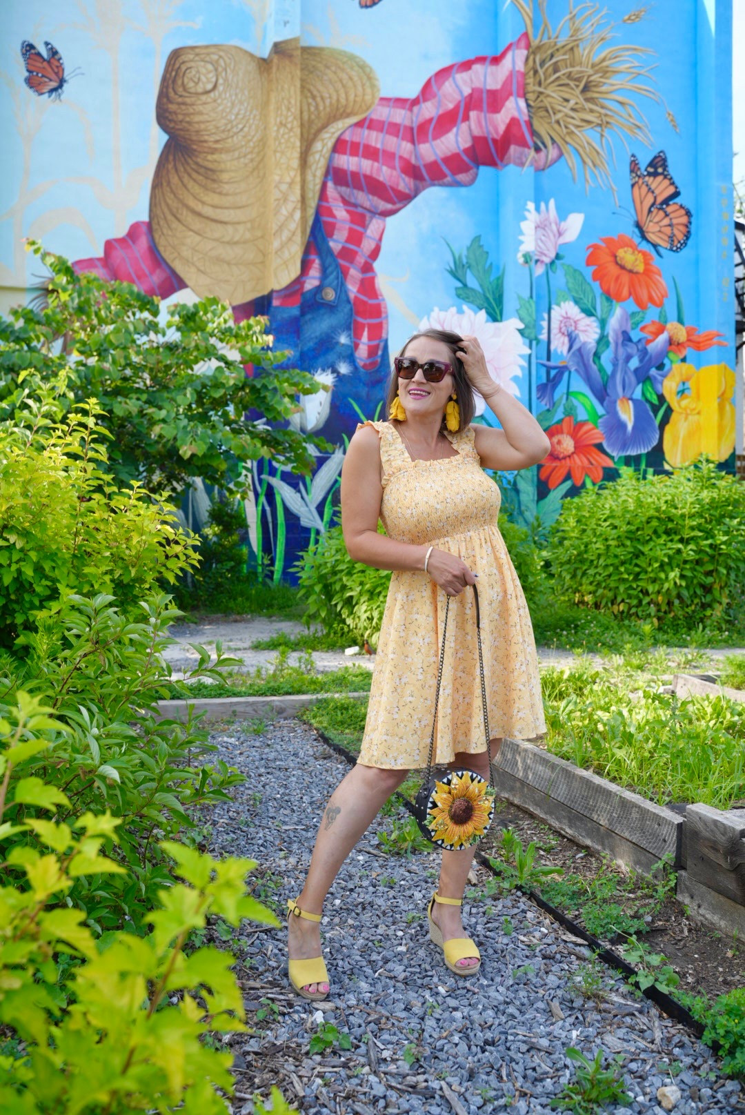 I’m loving the beautiful summer vibes that I get from this dress. The ruffled straps, light fabric, and yellow floral print, make it the perfect dress for summer. I even have a code for 30% off at check out "2CC5ANVV”

#LTKSeasonal #LTKOver40 #LTKSummerEdit