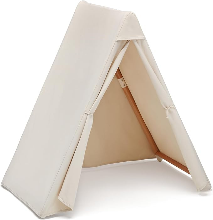 Lalo Play Tent - Indoor Tent for Kids and Toddlers, Made of FSC Certified Beechwood & Natural Can... | Amazon (US)