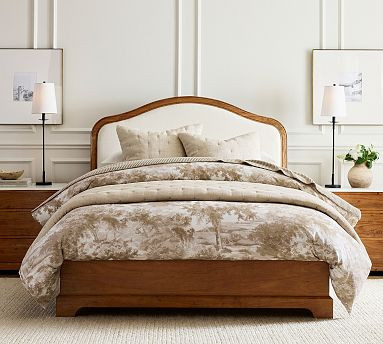 Scarlett Upholstered Bed | Pottery Barn (US)