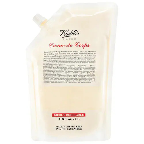 Crème de Corps Refillable Hydrating Body Lotion with Squalane | Sephora (US)
