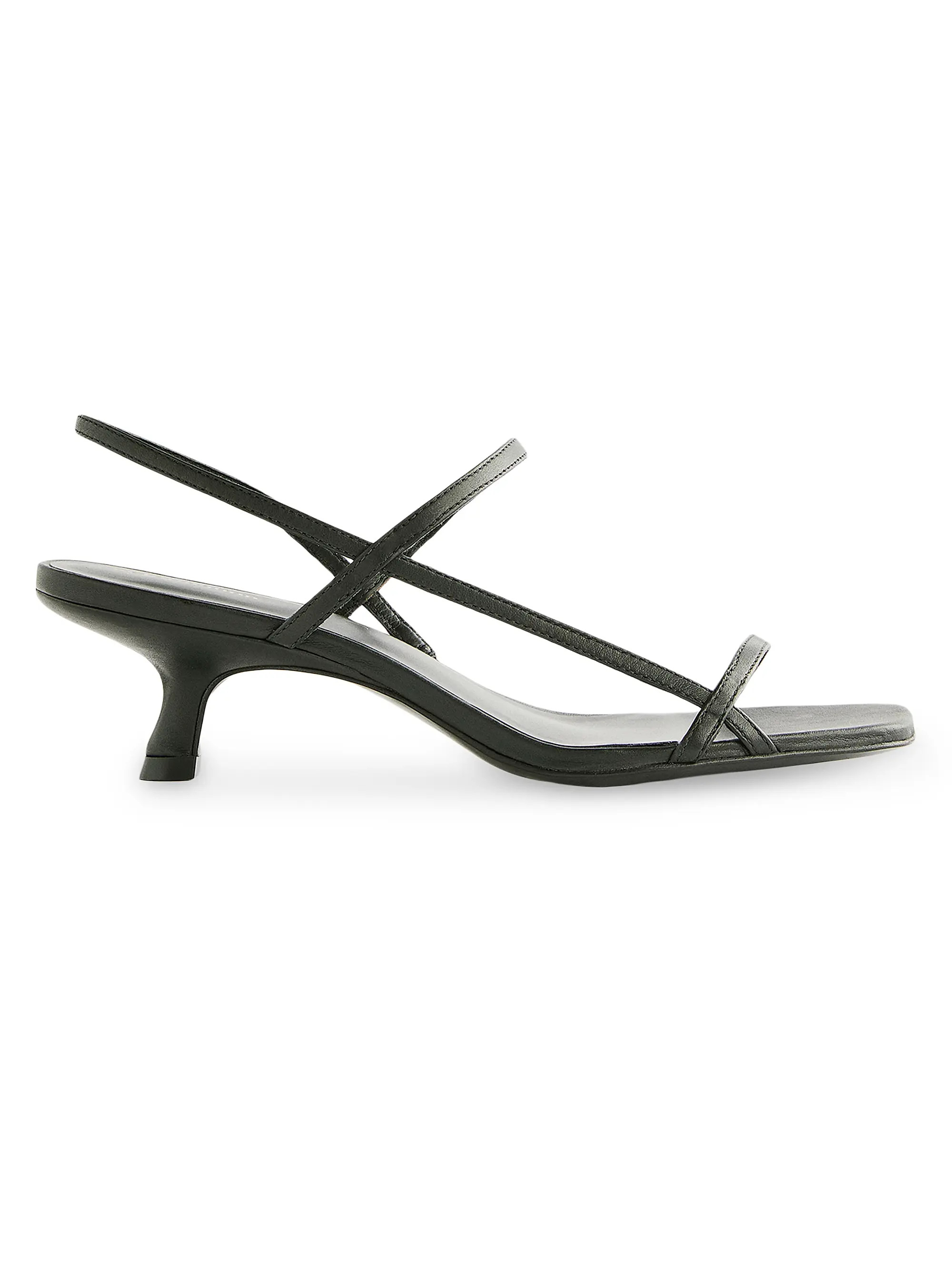 Serenity Bare 50MM Leather Slingback Sandals | Saks Fifth Avenue