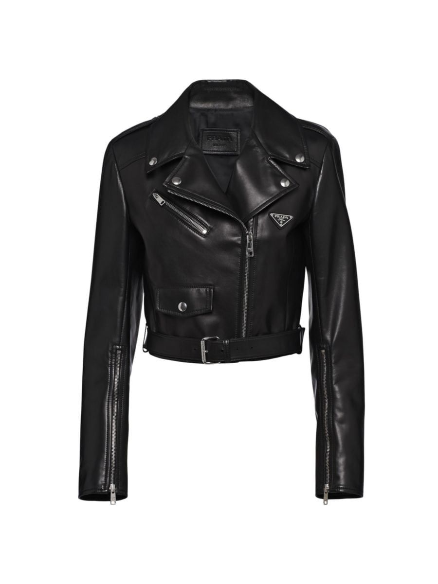 Nappa Leather Biker Jacket | Saks Fifth Avenue