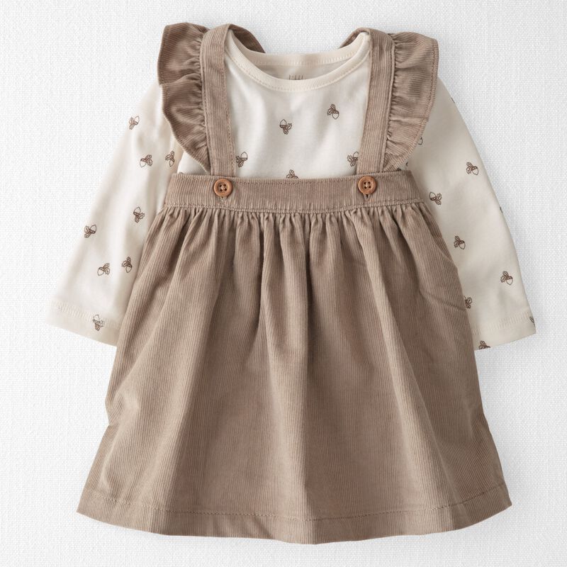 2-Piece Organic Cotton Bodysuit & Dress Set | Carter's