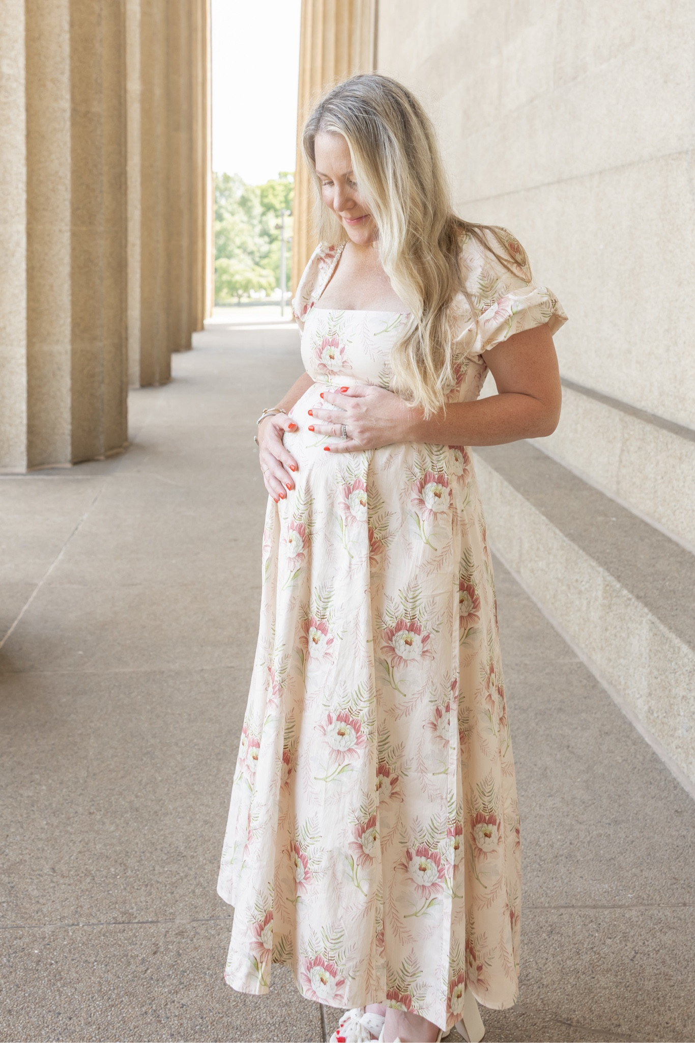 THE most darling dress for maternity photos or a baby shower. It’s not maternity but bump friendly. I’ll be wearing this for many years. It’s such a classic gorgeous dress! 🎀




#LTKBump #LTKBaby #LTKWedding