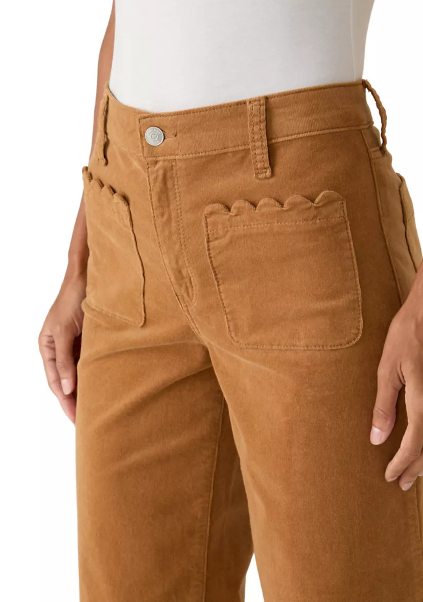 Women's Wide Leg Cropped Pants | Belk