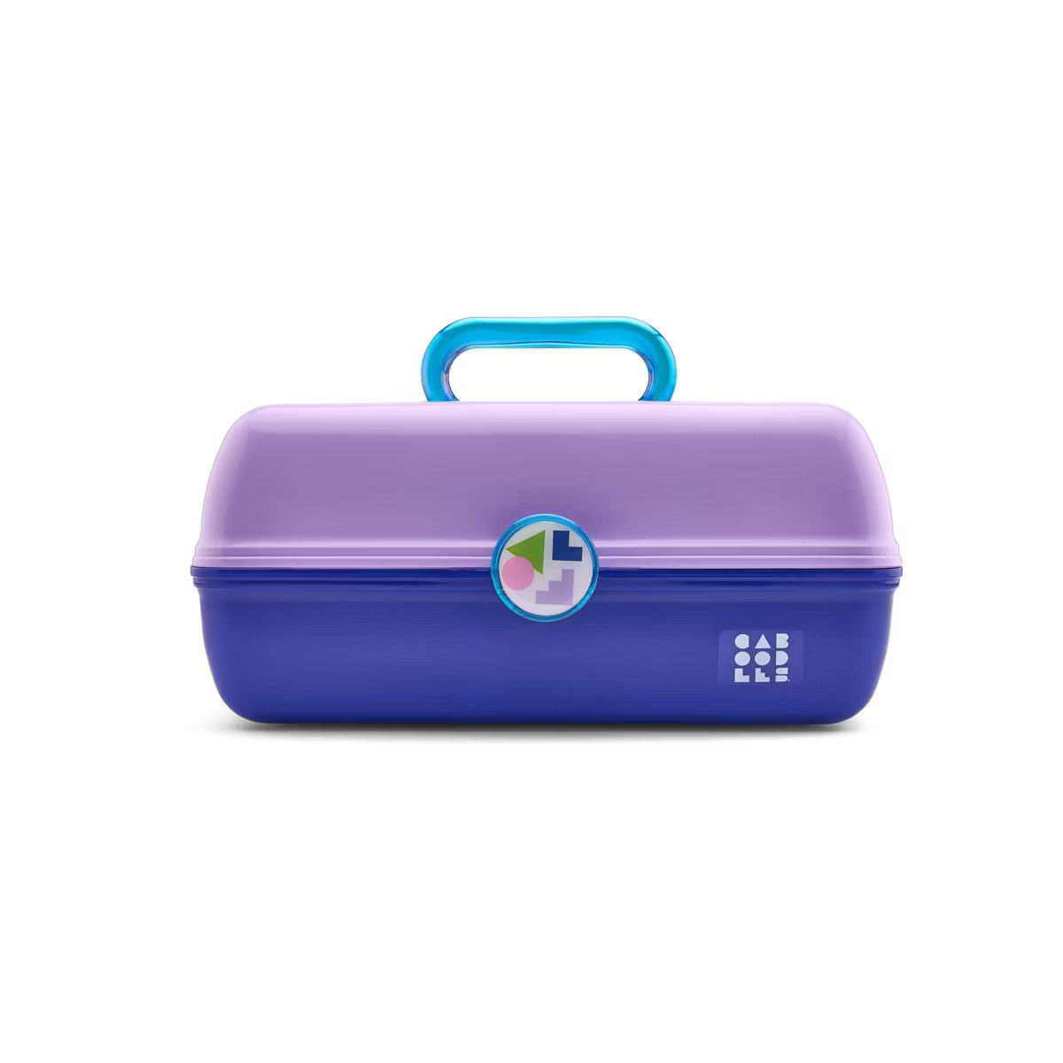 Caboodles On-The-Go Girl Storage Makeup Bag - Lilac Over Cobalt Blue | Target