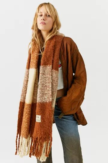 UO Check Scarf | Urban Outfitters (US and RoW)