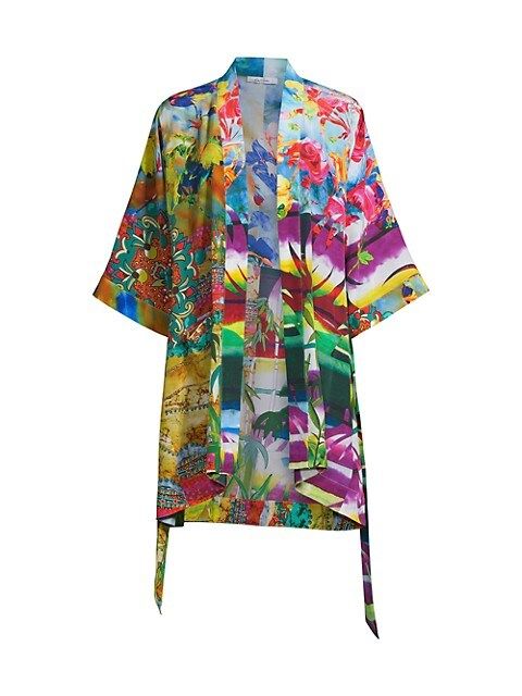 Jamie Collage Print Kimono | Saks Fifth Avenue (UK)