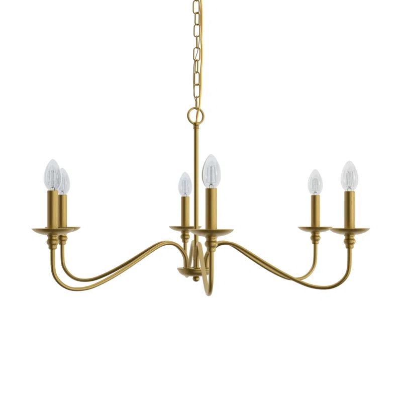 Ableton 6 - Light Dimmable Classic / Traditional Chandelier | Wayfair North America