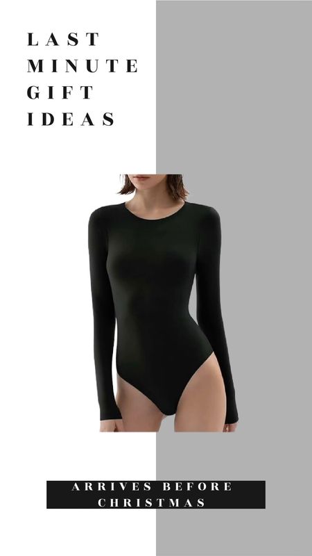 Amazon skims dupe bodysuit. So comfortable and flattering! Comes in many different colors and styles and makes the perfect last minute gift for her! 

#LTKGiftGuide #LTKstyletip #LTKfindsunder50