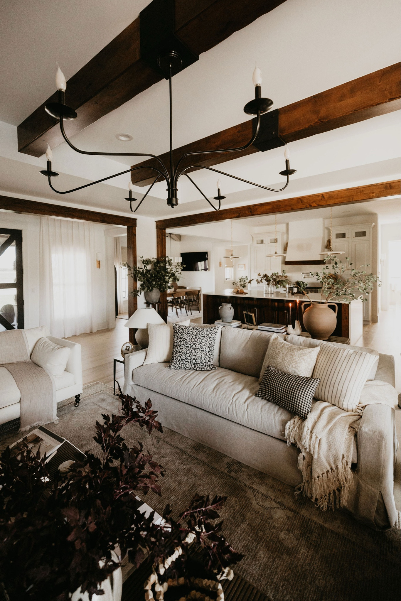 Cozy living room design inspiration. Transitional style. 

#LTKStyleTip #LTKFamily #LTKHome