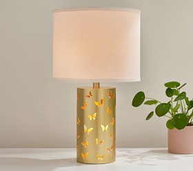 Flutter Butterfly Cutout 3-Way Lamp | Pottery Barn Kids