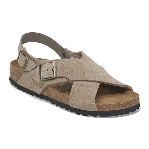 Tulum Soft Footbed Suede Nubuck Taupe | BIRKENSTOCK | Birkenstock USA