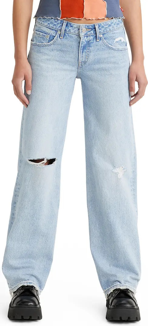 Levi's® Ripped Low Rise Baggy Jeans | Nordstrom | Nordstrom