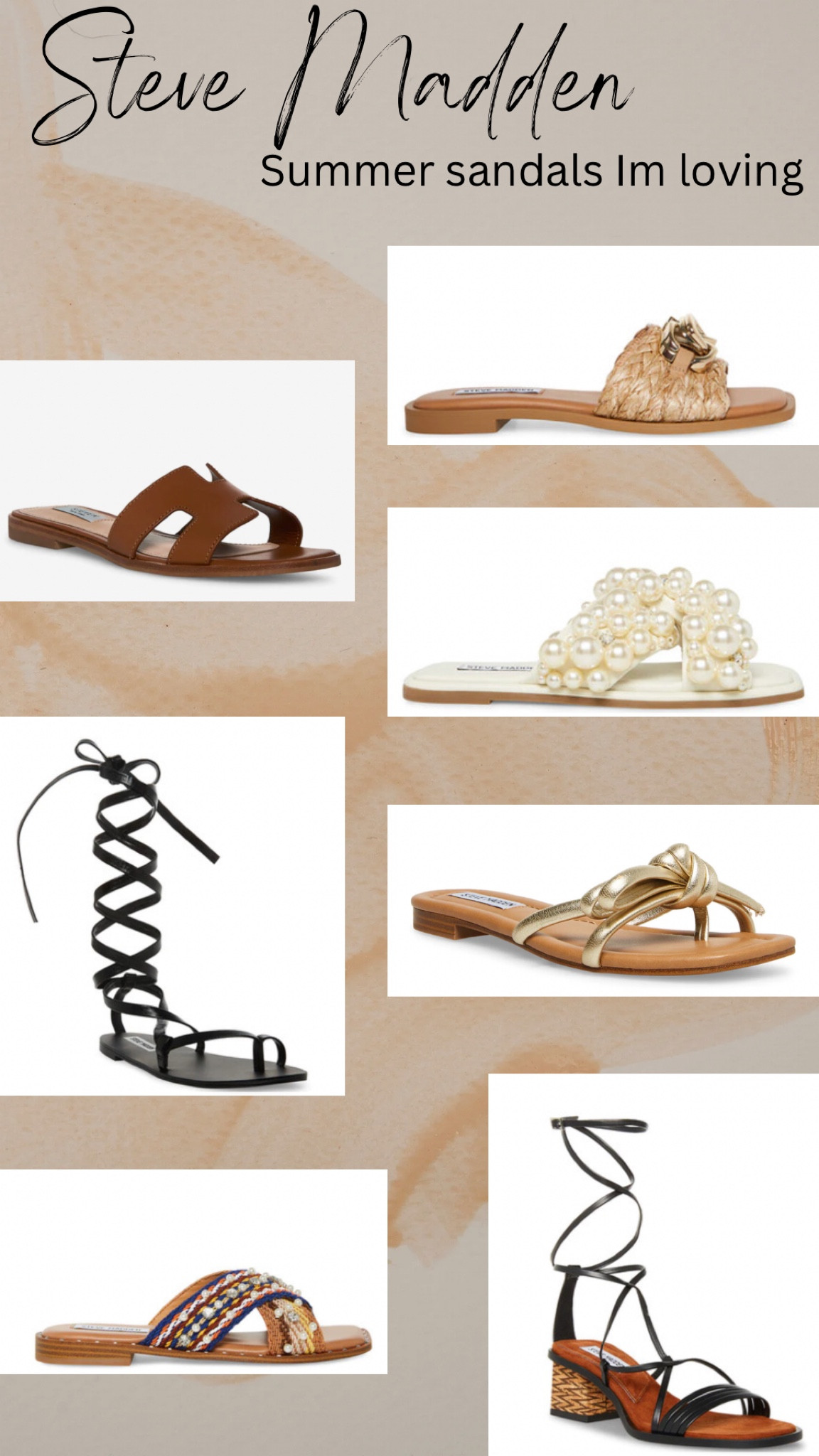 It’s been a minute since I’ve shared some of shopping finds perooo Mija I just ordered the cutest sandals from Steve Madden I though I would share my favorites! Sizing reference Im a 7.5 & for the most part the sandals I order from SM run TTS 🫶🏼

#LTKSeasonal #LTKunder100 #LTKsalealert