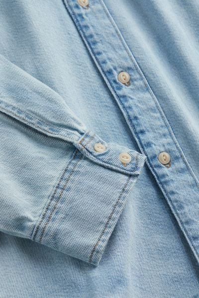 Oversized Denim Shirt | H&M (US + CA)