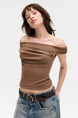 Silence + Noise Fia Mesh Top | Urban Outfitters UK