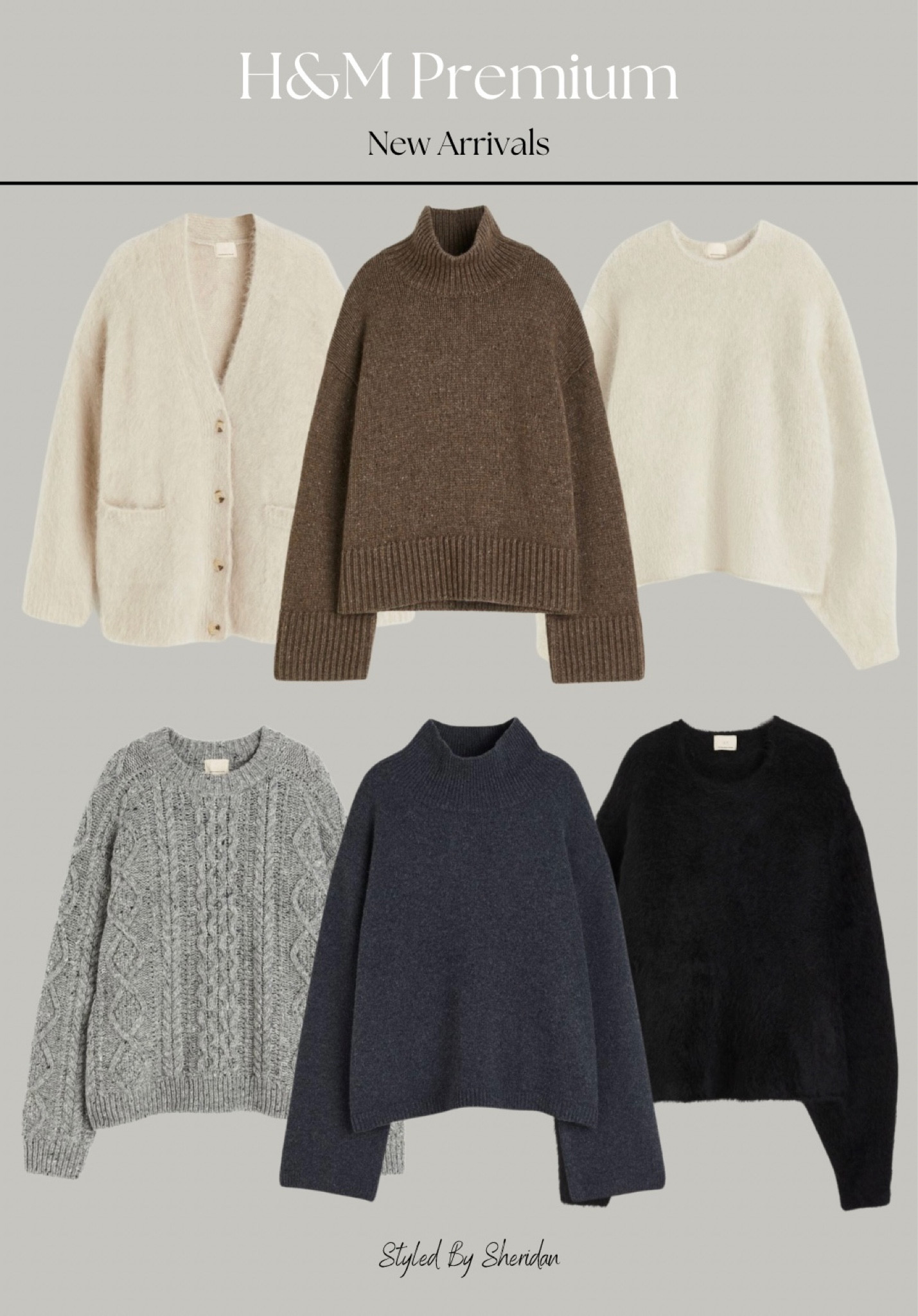 h and m knitwear