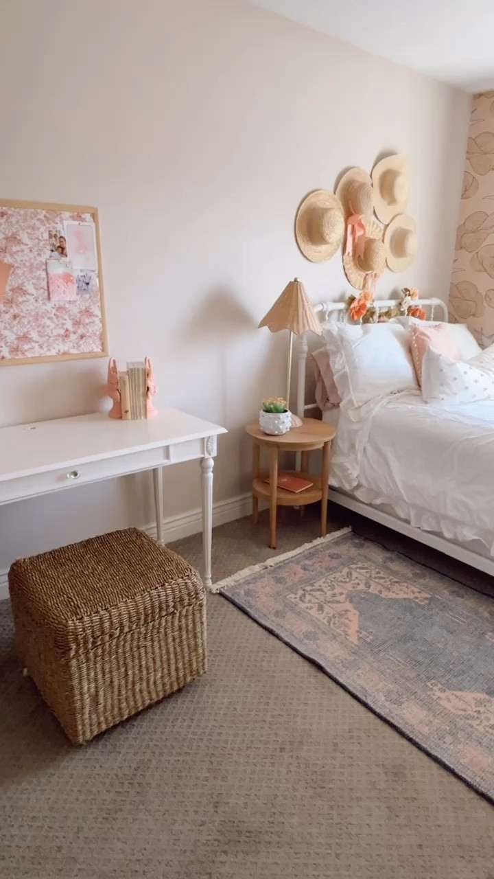 Seagrass storage ottoman, kids storage solutions, kids room, little girls room, kids decor, kids storage, toy storage, pink room, home decor 

#LTKKids #LTKFamily #LTKHome