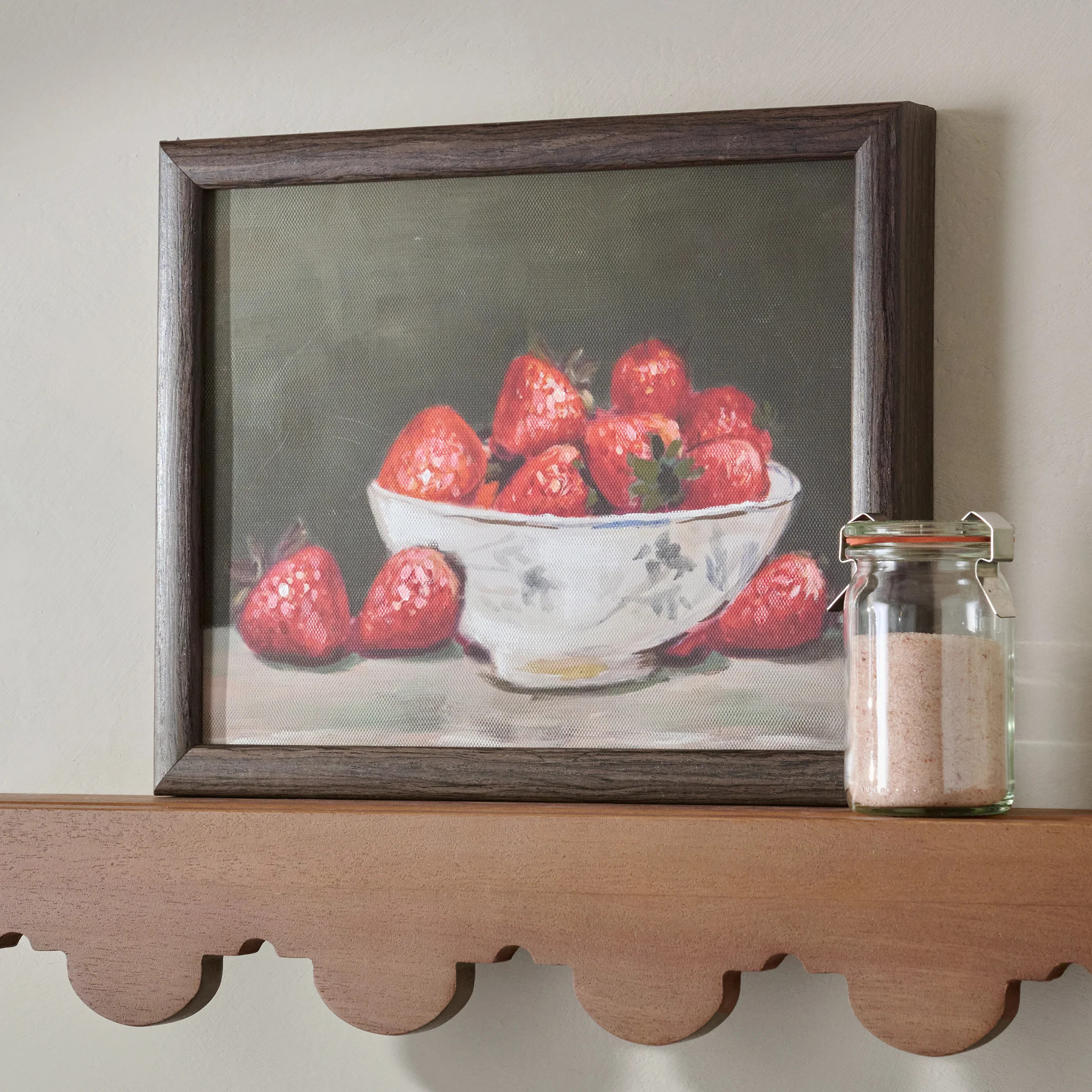 Framed Strawberry Still Life | Magnolia