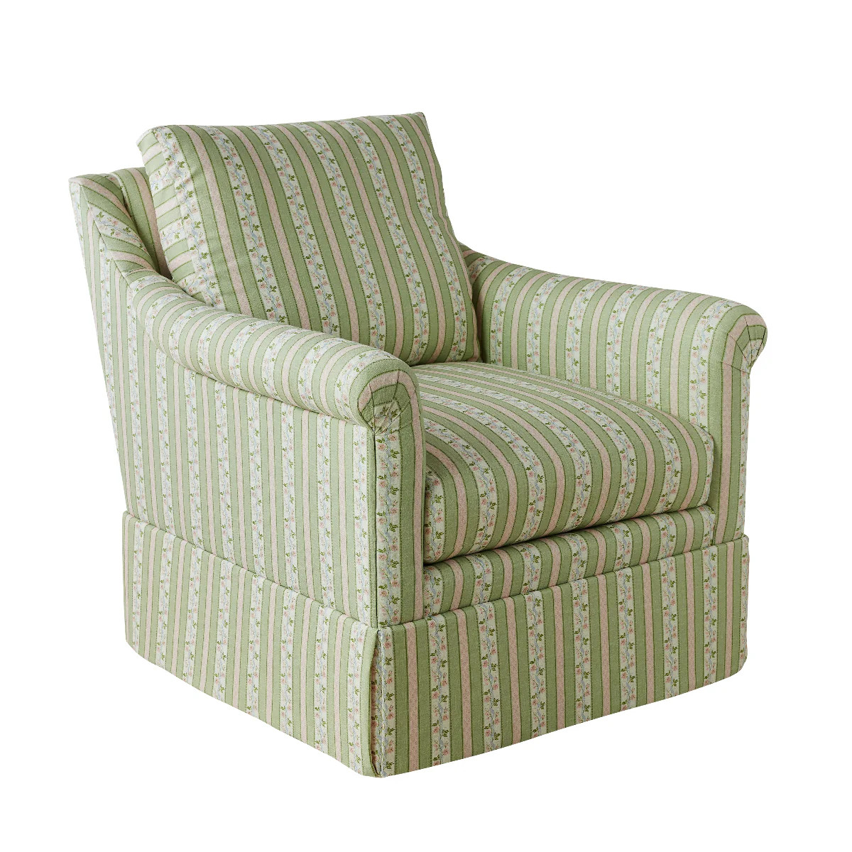 Isabelle in Green Swivel | Caitlin Wilson Design