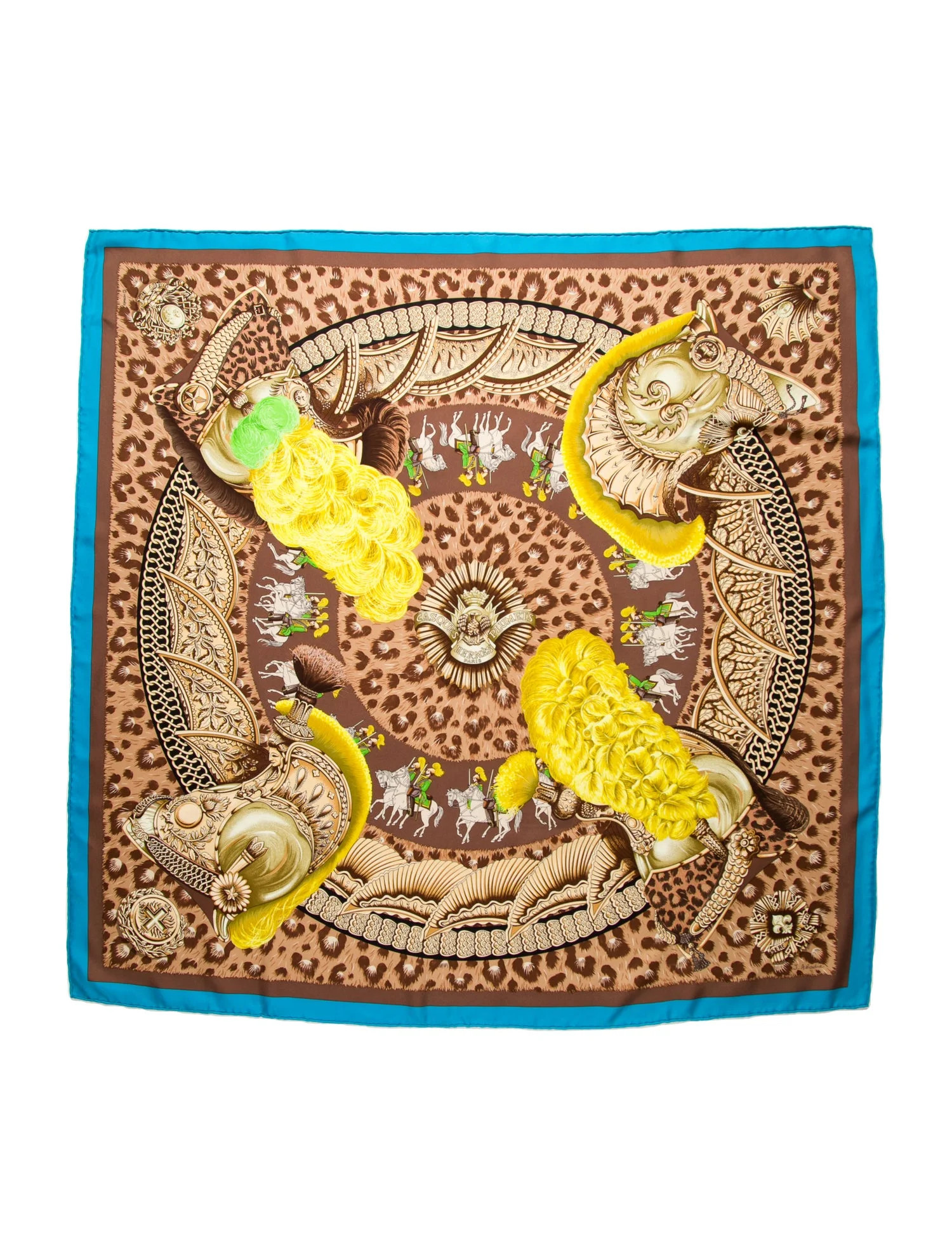 Casques et Plumets Silk Scarf | The RealReal