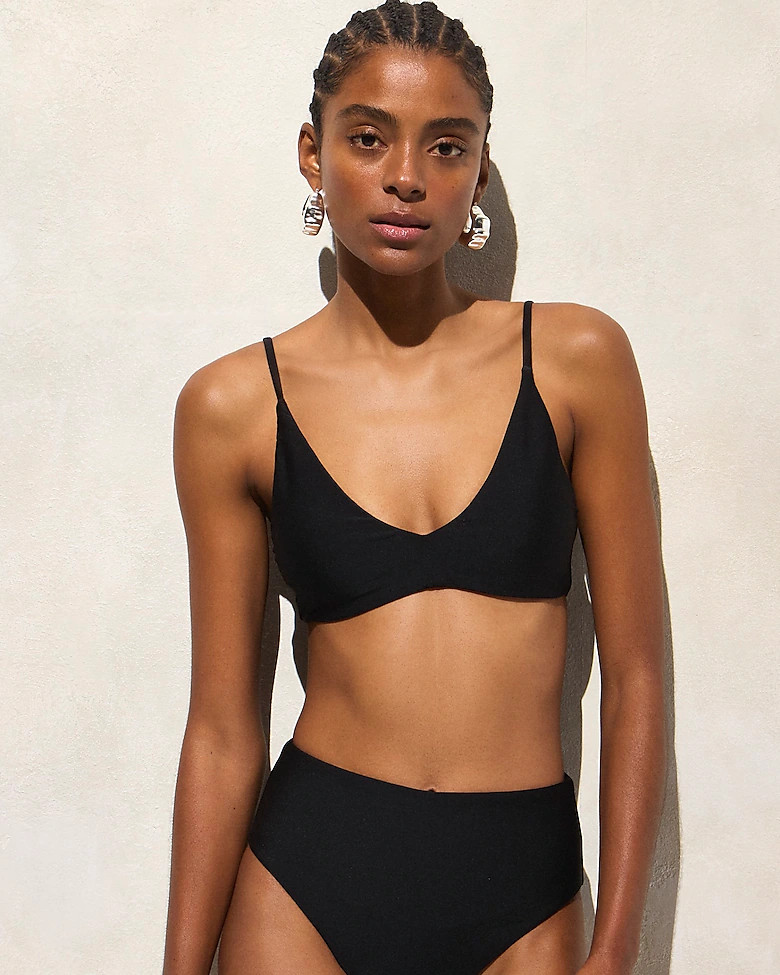 Lana bikini top in Classic Sculpt™ | J. Crew US