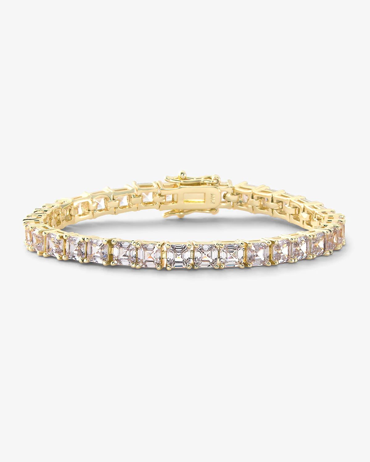 Lil Queen's Tennis Bracelet - Gold|White Diamondettes | Melinda Maria