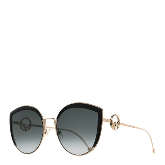 FENDI Metal Acetate F is Fendi Cat Eye Sunglasses FF 0290/S Gold | FASHIONPHILE (US)