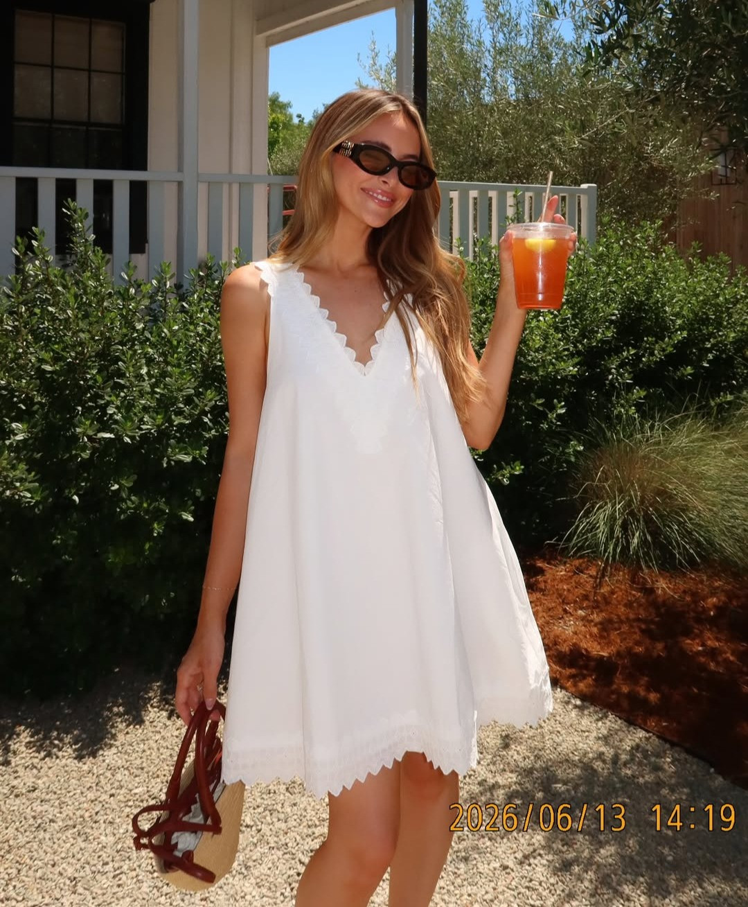 The most perfect summer white dress🤍 

 #LTKgrwm #LTKootd